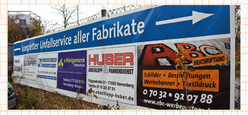 Werbebanner